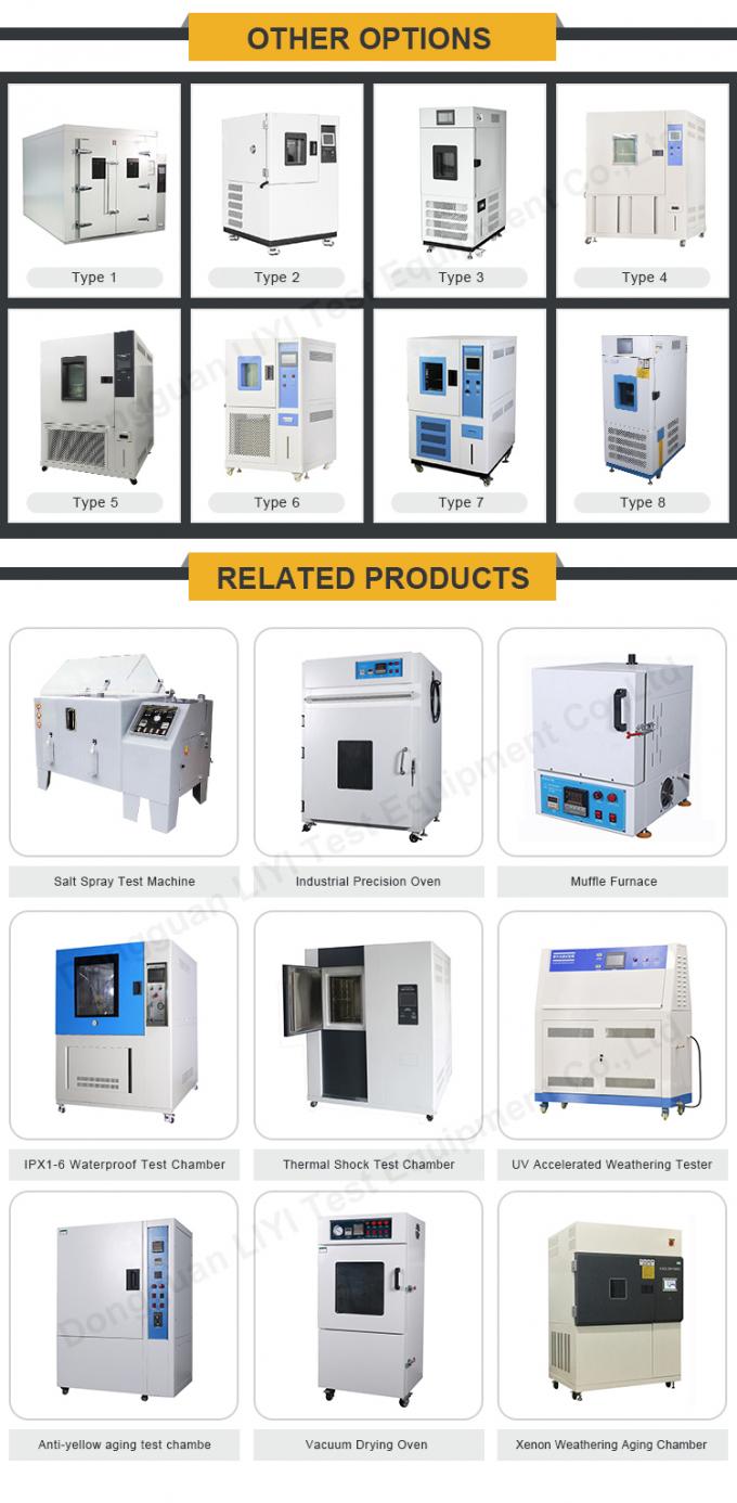 R404A Soğutucu ile 1000L Sıcaklık Nem Test Odası 2