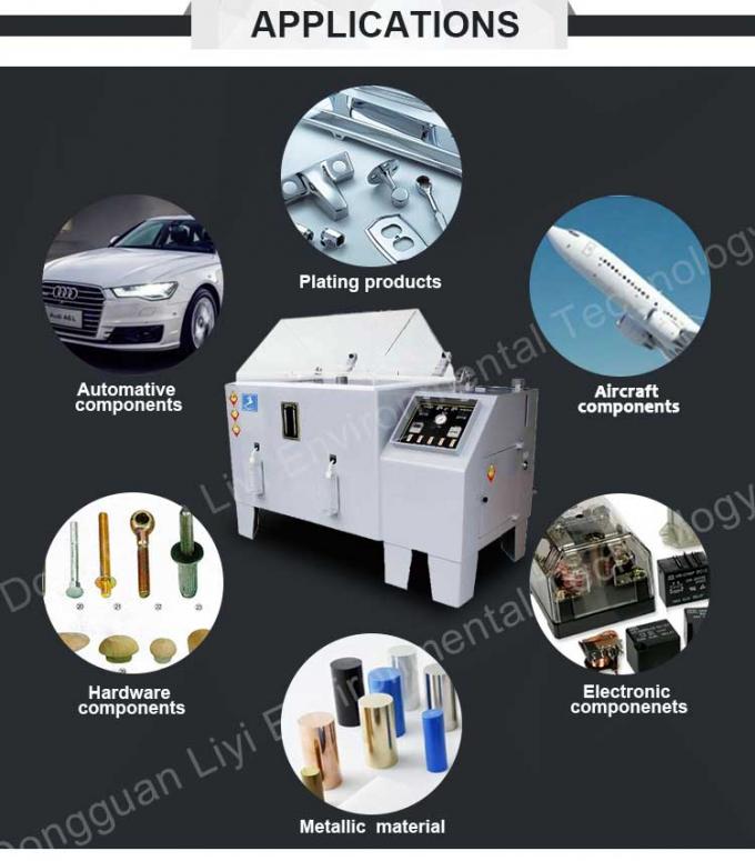 Liyi Boya Tuz Sis Korozyon Test Cihazları Odası Tuz P&uuml;sk&uuml;rtme Test Cihazı 0