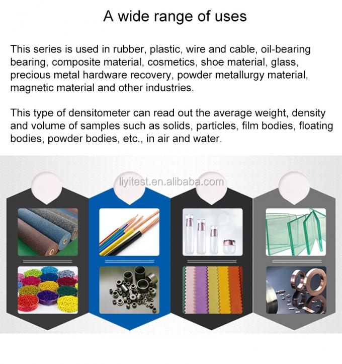 ASTM JIS GB/T ISO standartları Taşınabilir Dijital Yoğunluk &Ouml;l&ccedil;er 0