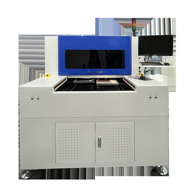Tek Masa Nanosaniye PCB Lazer Kesim Makinesi UV CO2 Nokta Gravür Makinesi