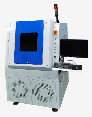 Tek Masa Nanosaniye PCB Lazer Kesim Makinesi UV CO2 Nokta Gravür Makinesi