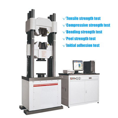 1000KN hidrolik metal germe dayanıklılığı için evrensel test makinesi