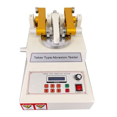 LY Taber Abrasion Tester with 12 Months Warranty ASTM D4060/D4157/D1044 Standard and Test Load 250g-1000g for Fabric Abrasion Testing