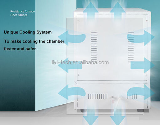 Liyi fiyatı küçük laboratuvar kullanımı Hızlı ısıtma 700 800 derece 1000 Muffle fırını Isı işleme fırın fırını