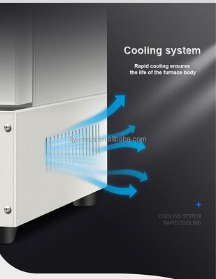 Liyi 1200 derece hassasiyetli laboratuvar ısıtma ekipmanları 1000 dereceye kadar ısıtır yüksek sıcaklıklı seramik muffle fırını, 1000 derece fırın
