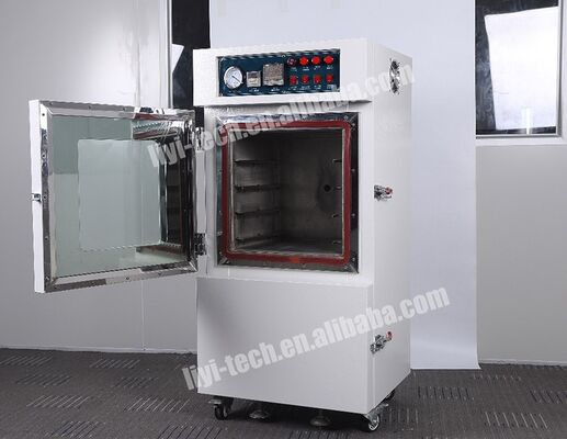 Liyi 200 derece yüksek sıcaklıklı vakum kurutma ekipmanı pompa vakum oda fırını ile