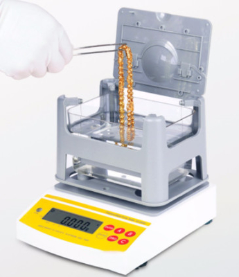 Altın Metal Saflık Test Cihazı Paladyum İçerik Test Cihazı Altın Yoğunluk Ölçer
